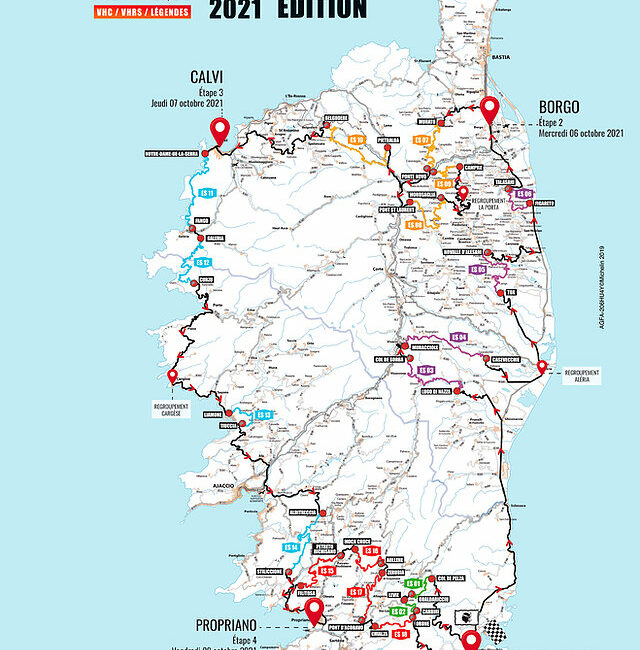 tour de corse en 7 jours