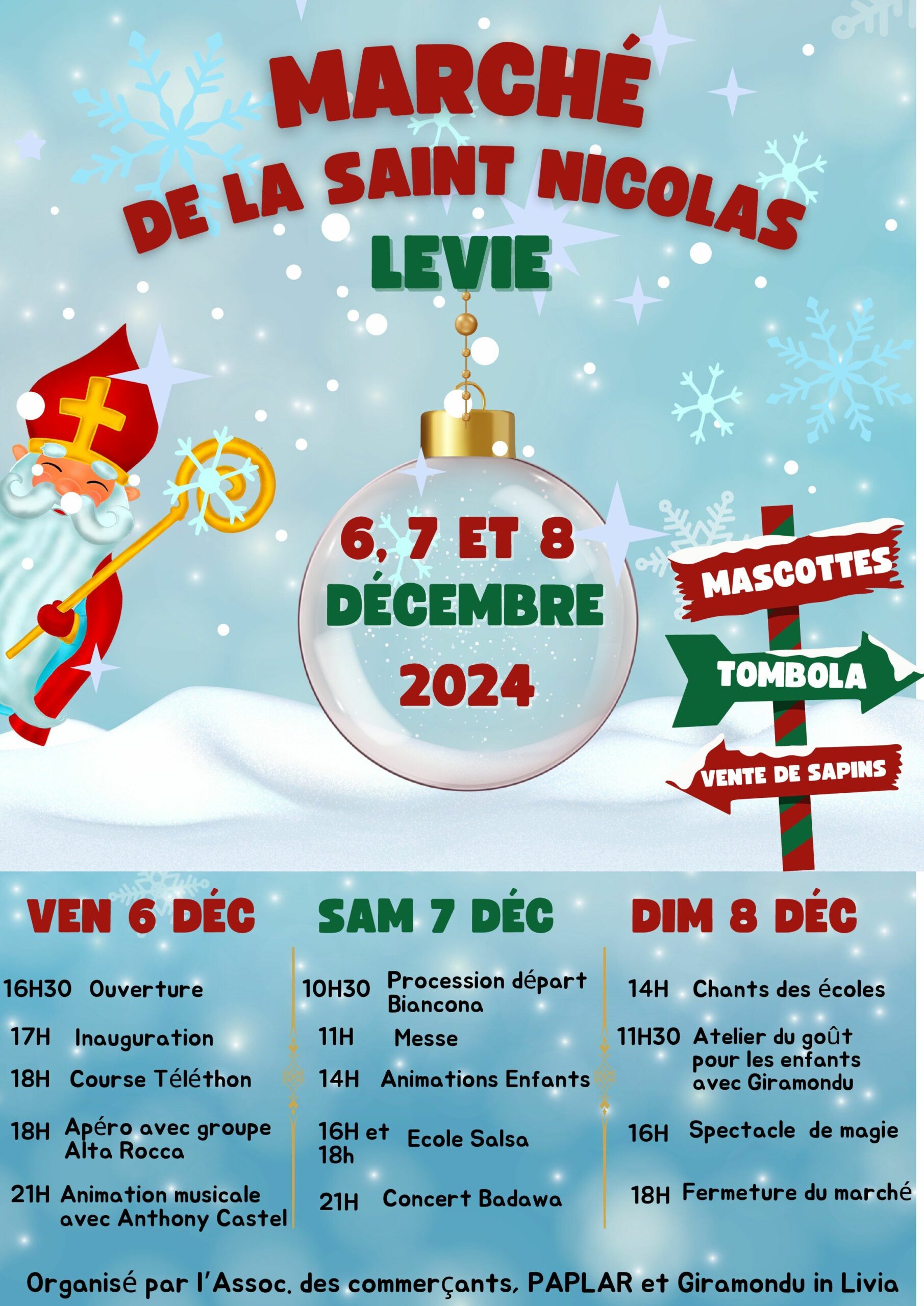 Marché de la Saint Nicolas – Mairie de Levie